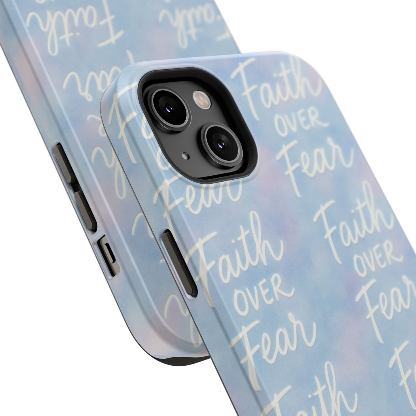 Faith Over Fear Aurora Phone Case