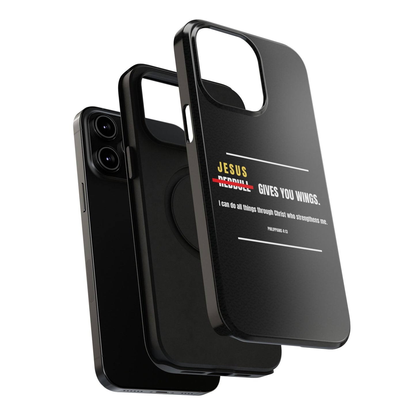 Jesus Gives You Wings Phone Case – Philippians 4:13