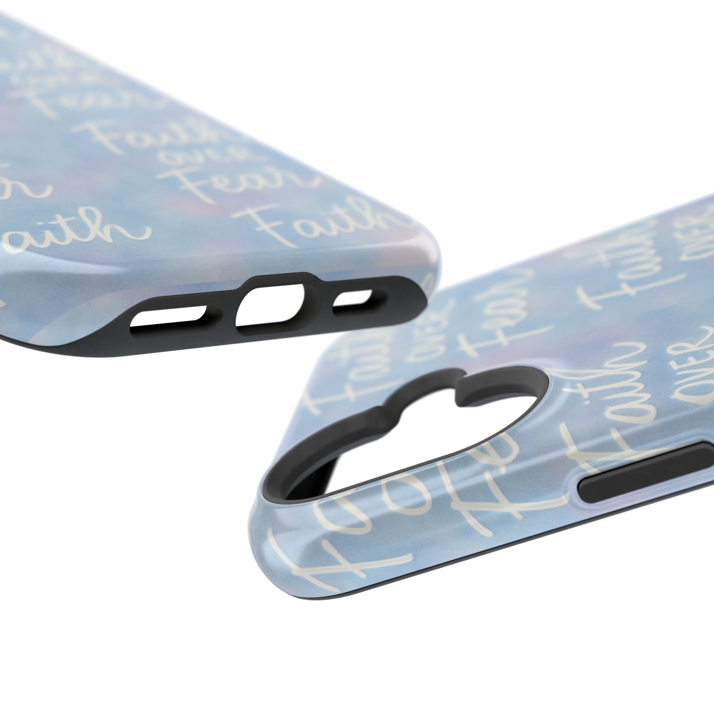 Faith Over Fear Aurora Phone Case