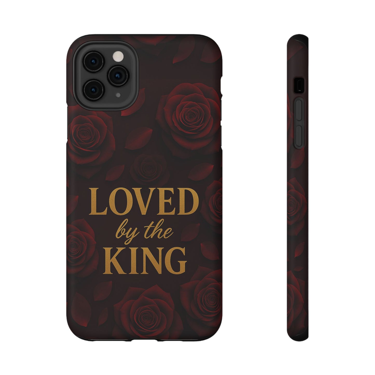 Loved By The King Phone Case