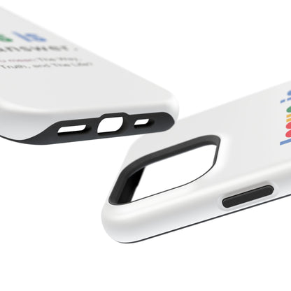 Jesus is The Answer Phone Case – John 14:6