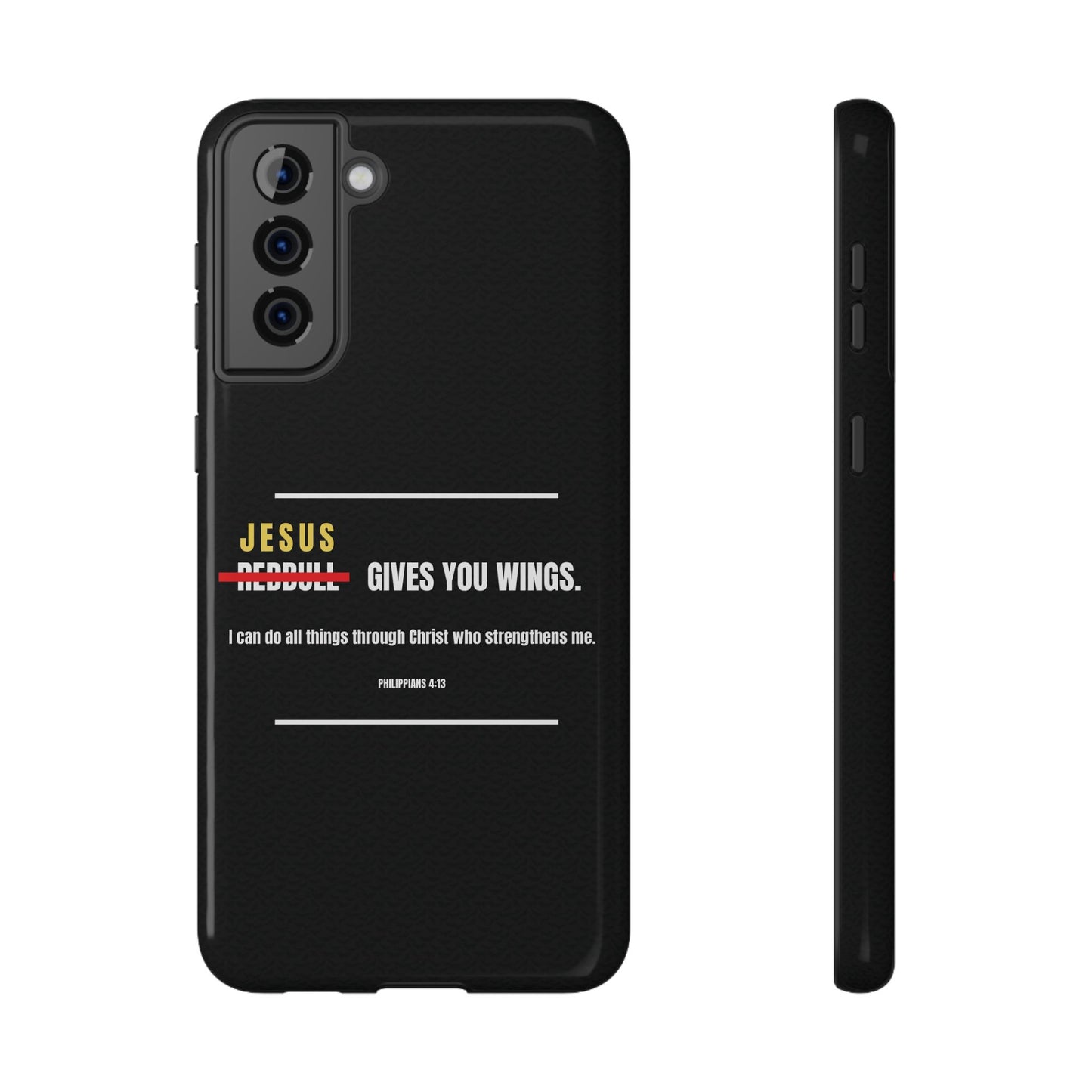 Jesus Gives You Wings Phone Case – Philippians 4:13