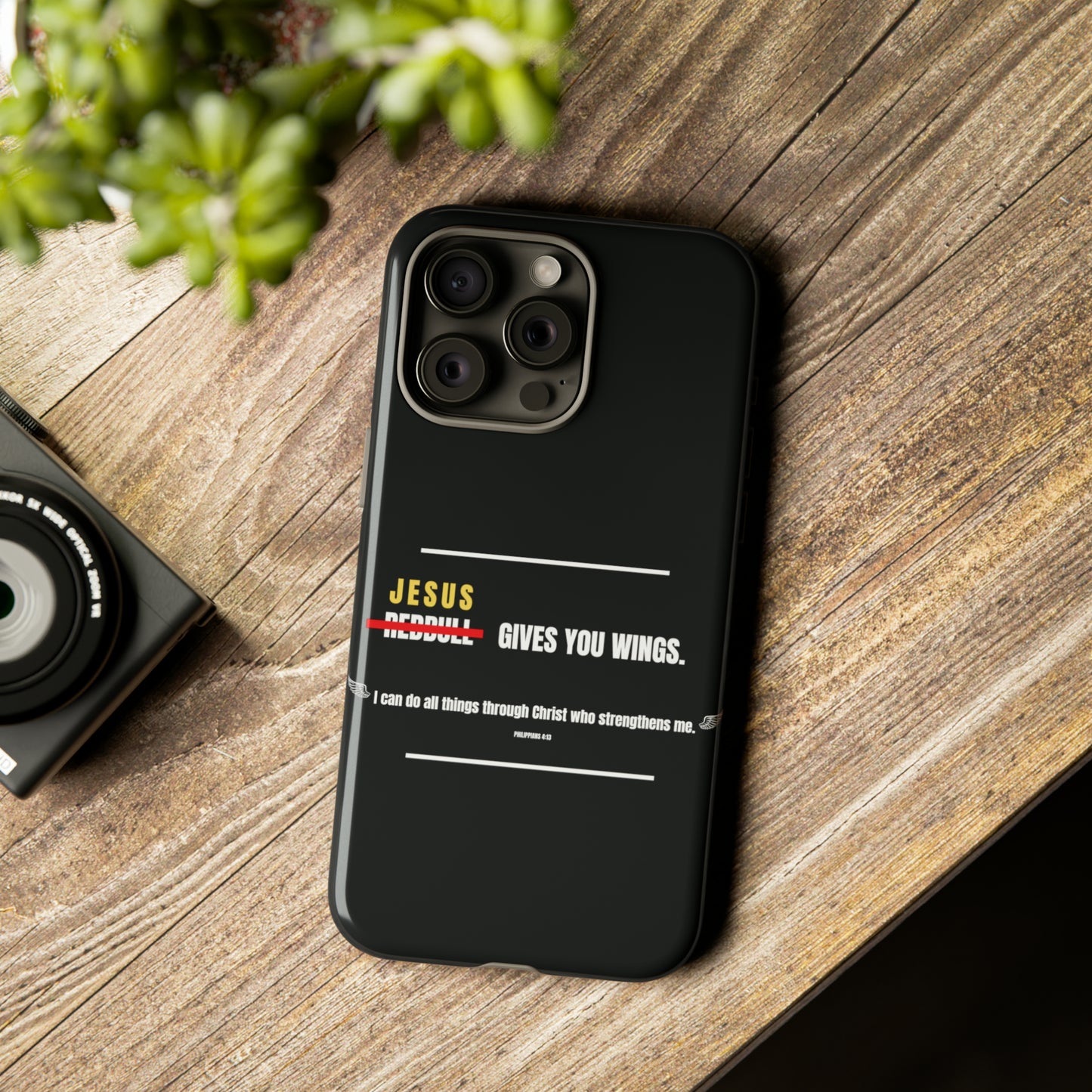 Jesus Gives You Wings Phone Case