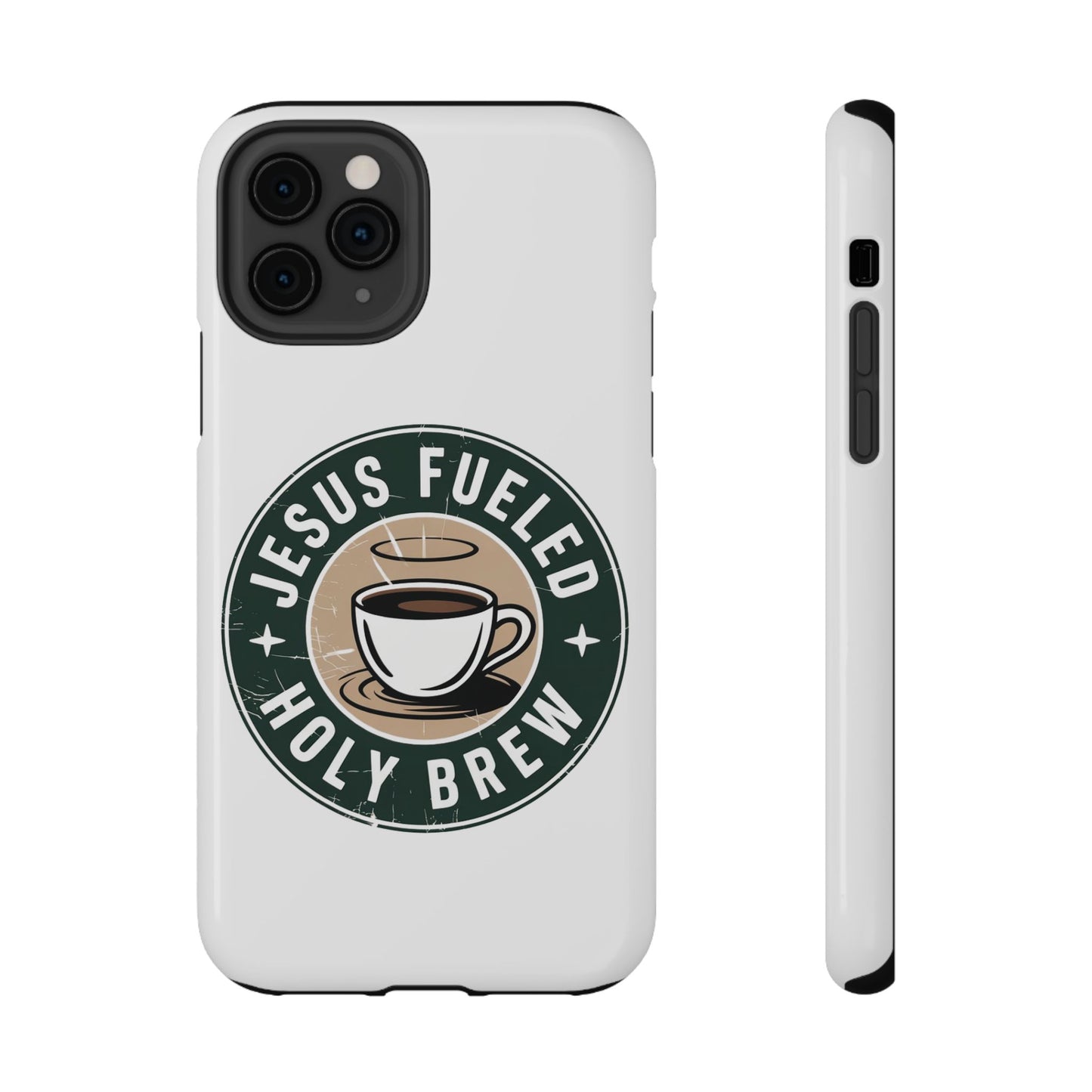 Jesus Fueled Holy Brew Phone Case