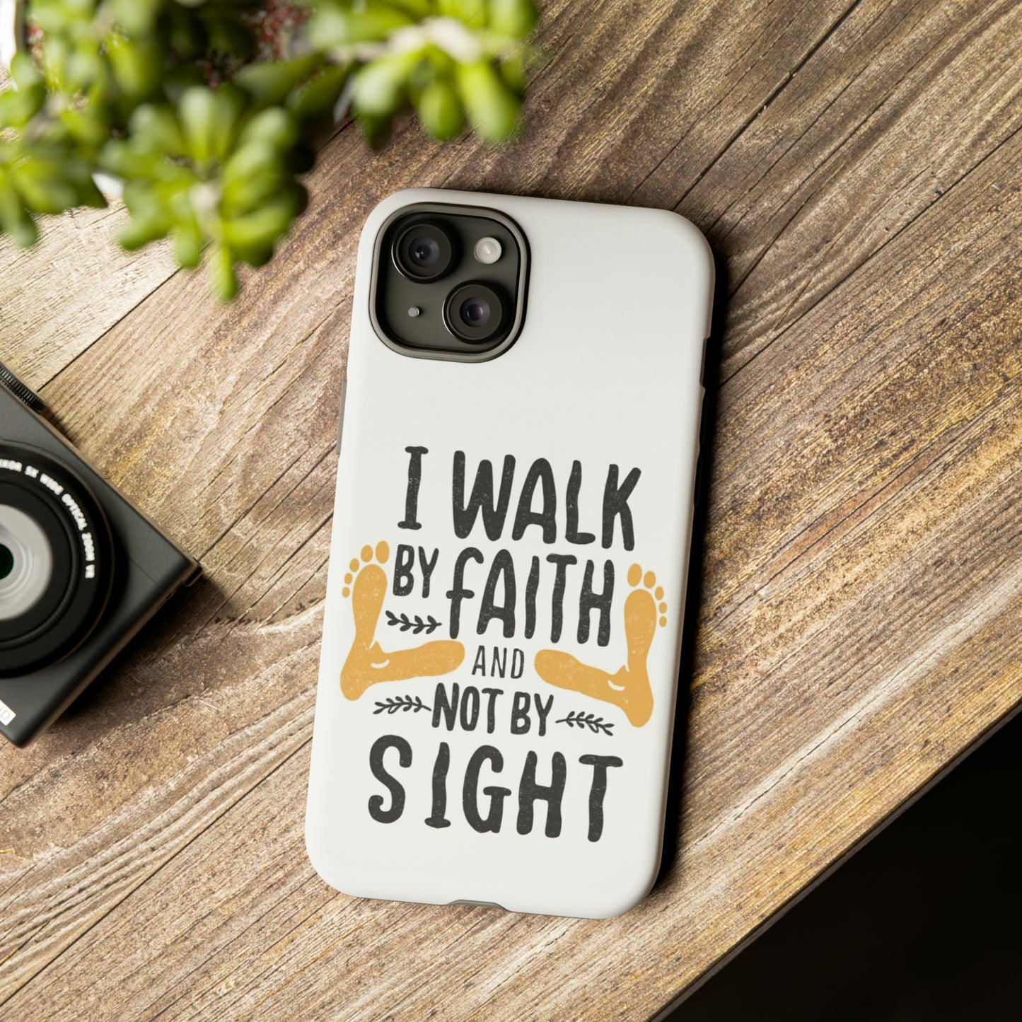 Walk By Faith Phone Case