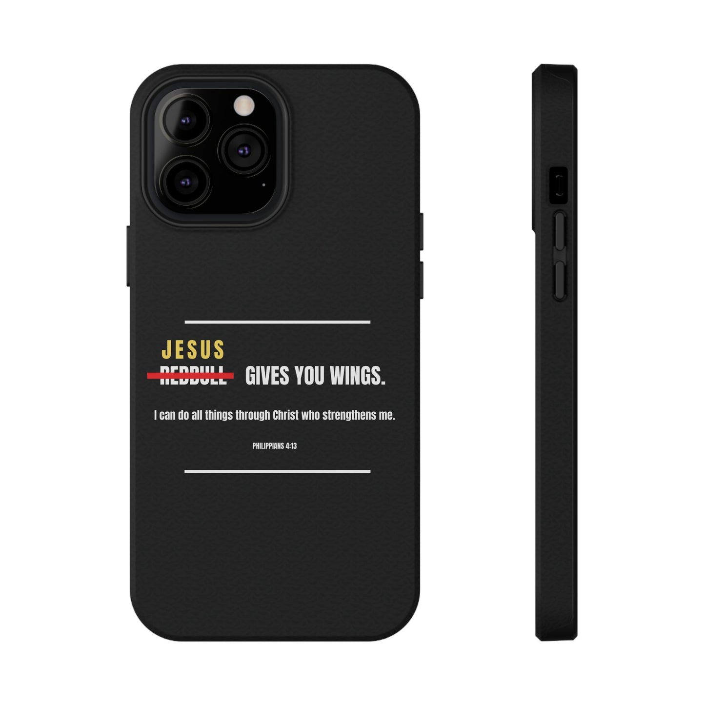 Jesus Gives You Wings Phone Case – Philippians 4:13