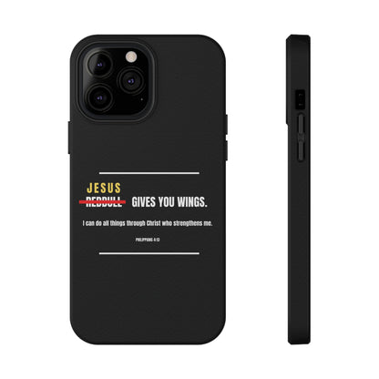 Jesus Gives You Wings Phone Case – Philippians 4:13