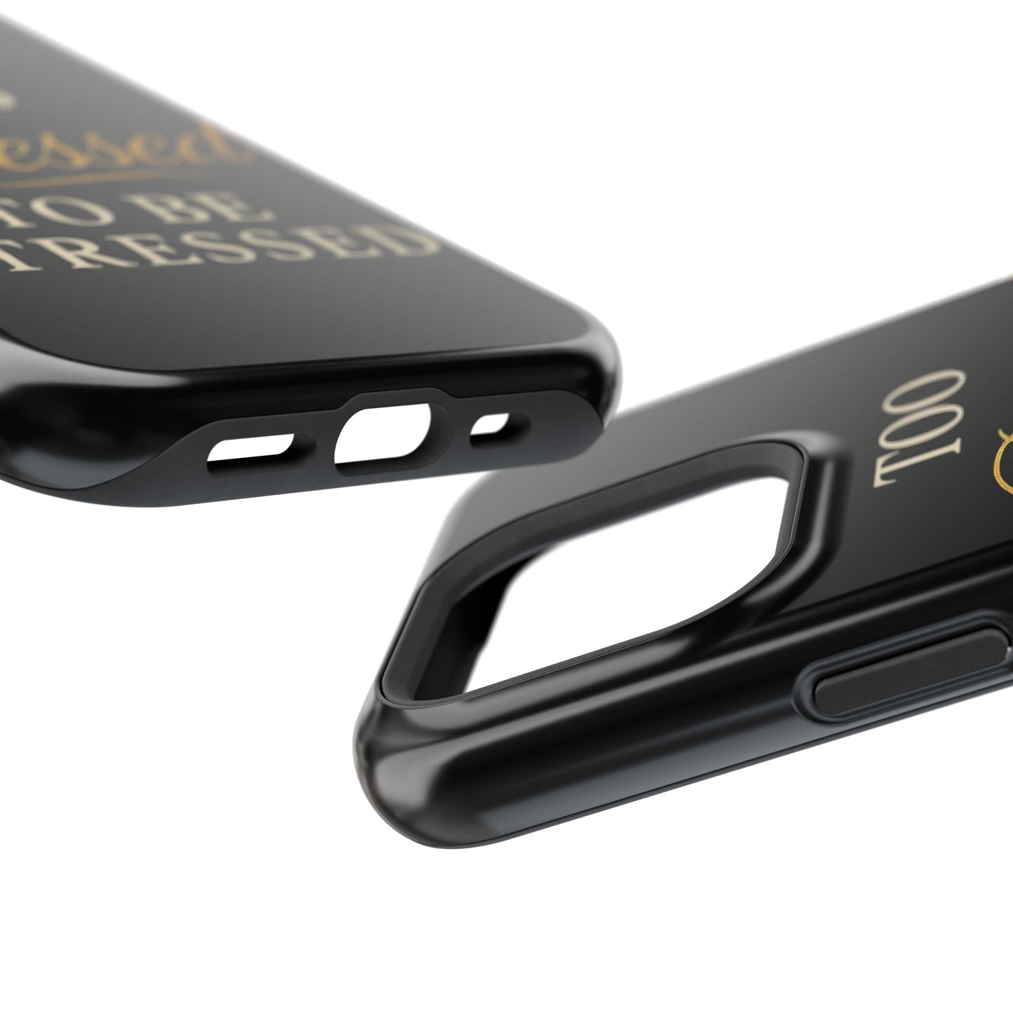 Too Blessed To Be Stressed Phone Case