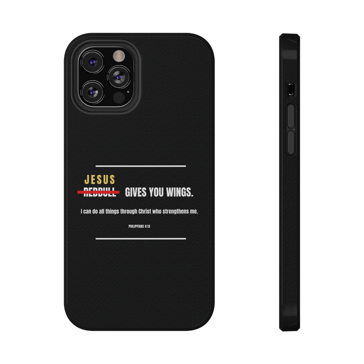 Jesus Gives You Wings Phone Case – Philippians 4:13