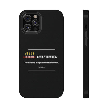 Jesus Gives You Wings Phone Case – Philippians 4:13