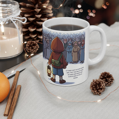 Matthew 5:16 Lantern Mug