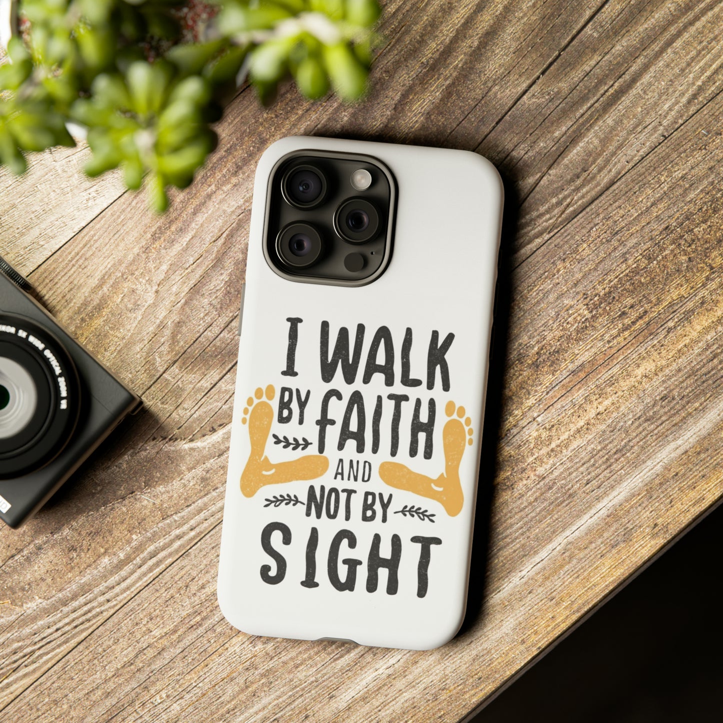 Walk By Faith Phone Case