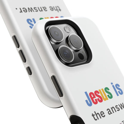Jesus is The Answer Phone Case – John 14:6