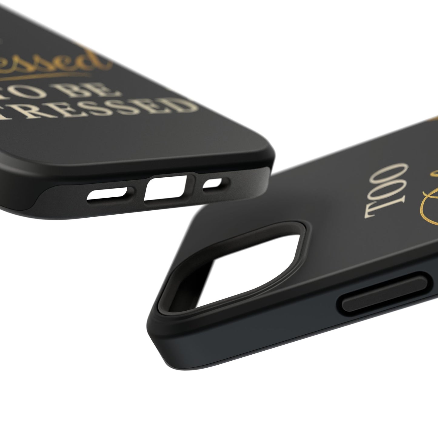 Too Blessed To Be Stressed Phone Case