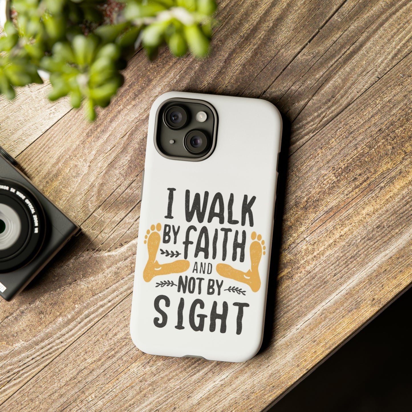 Walk By Faith Phone Case