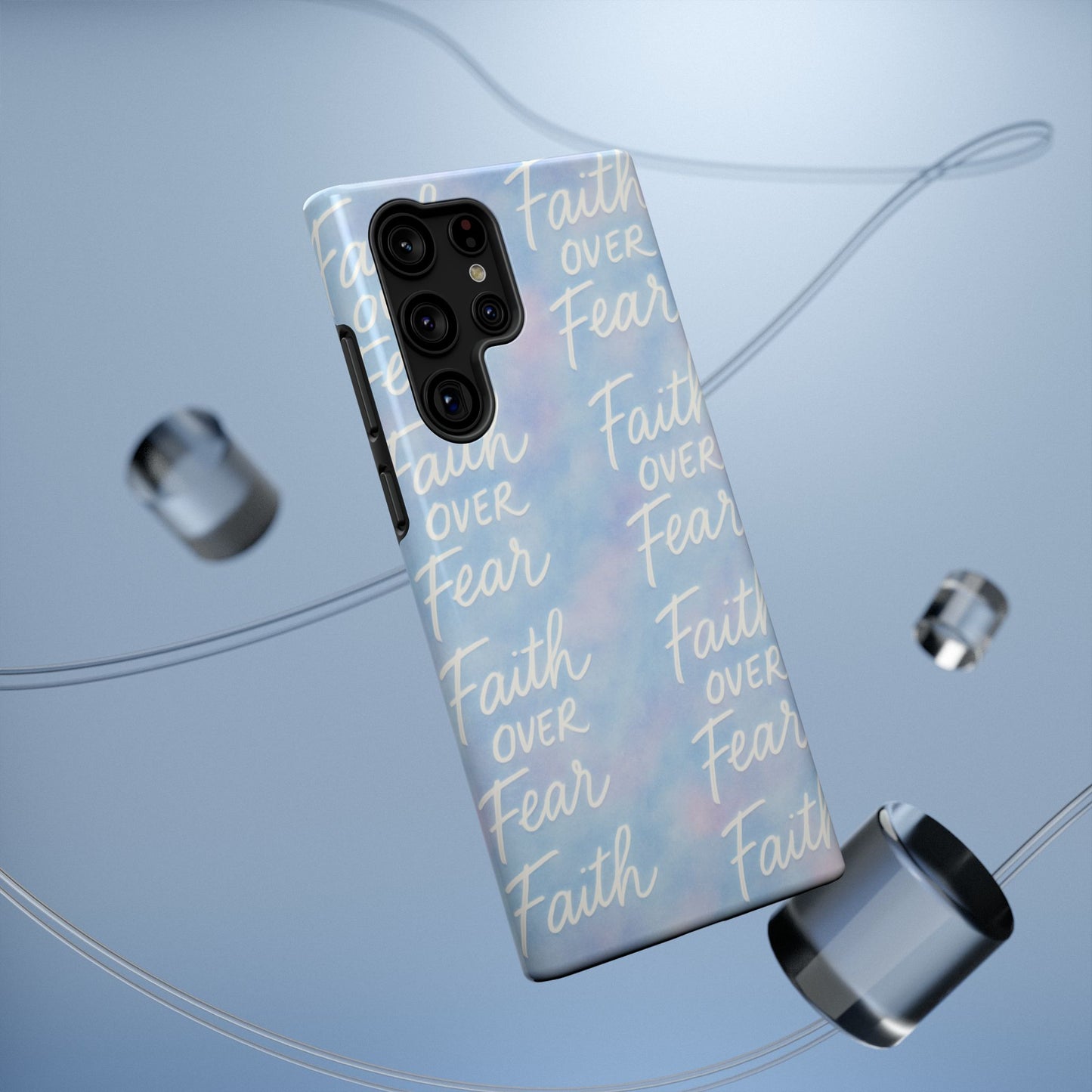 Faith Over Fear Aurora Phone Case