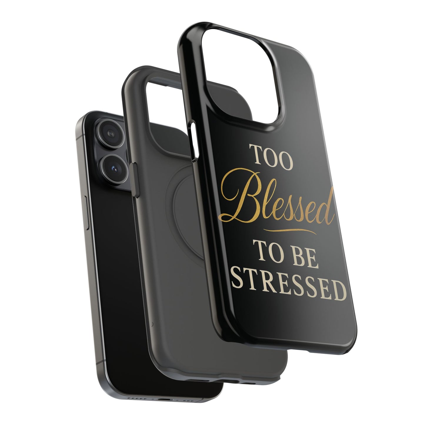 Too Blessed To Be Stressed Phone Case