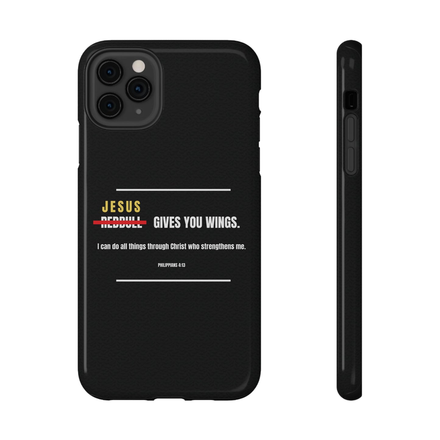 Jesus Gives You Wings Phone Case – Philippians 4:13