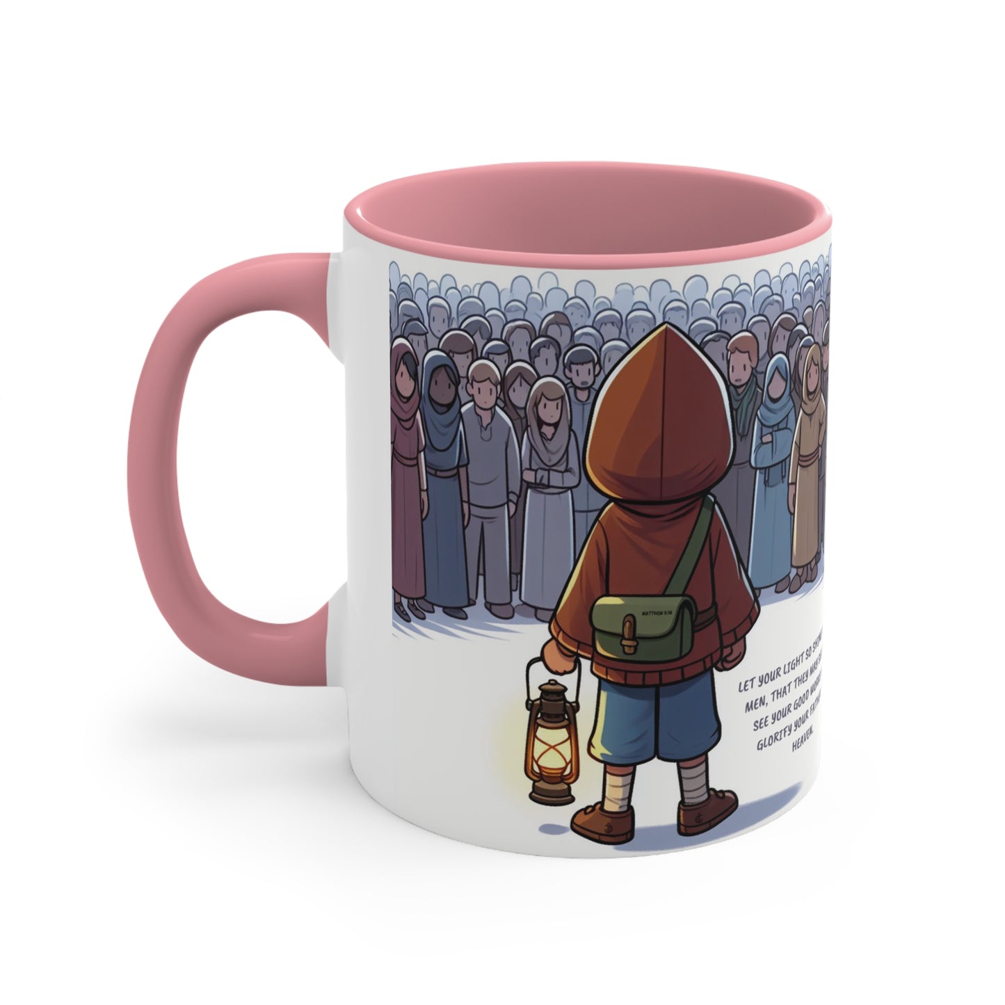 Matthew 5:16 Lantern Accent Mug