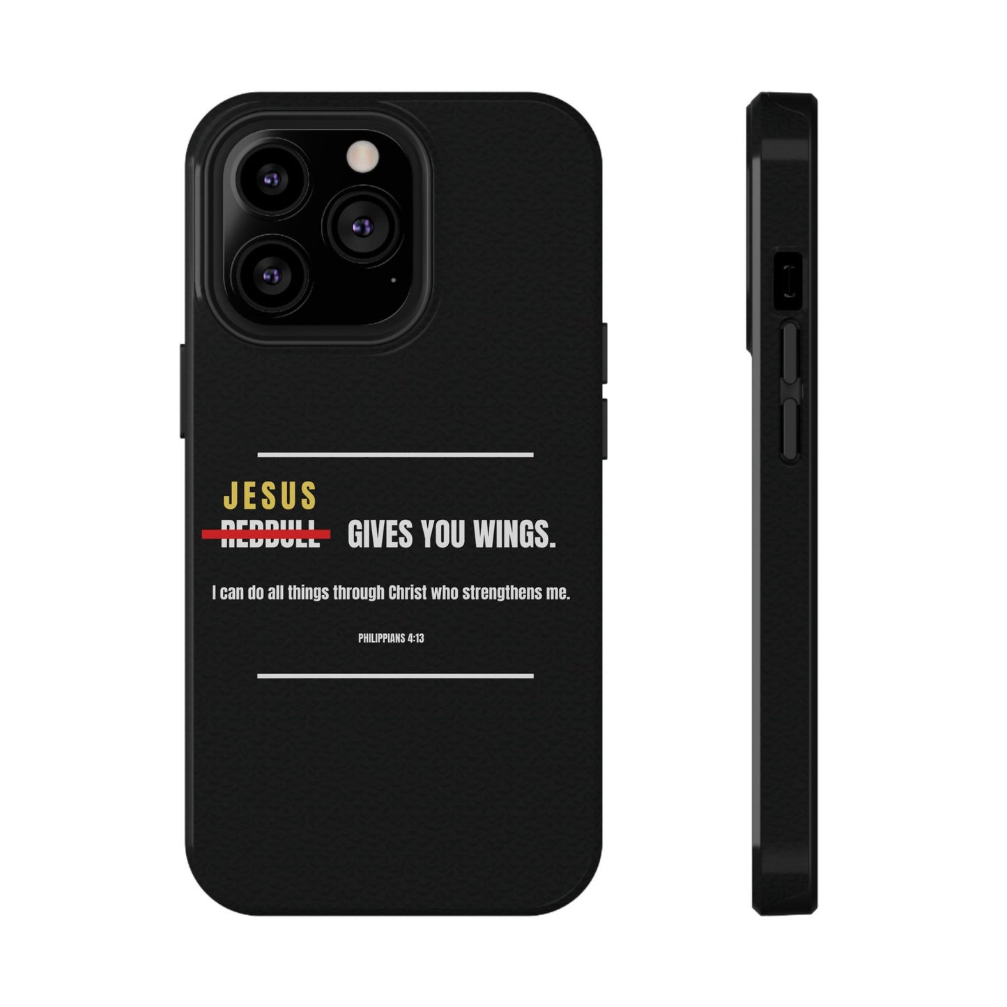 Jesus Gives You Wings Phone Case – Philippians 4:13