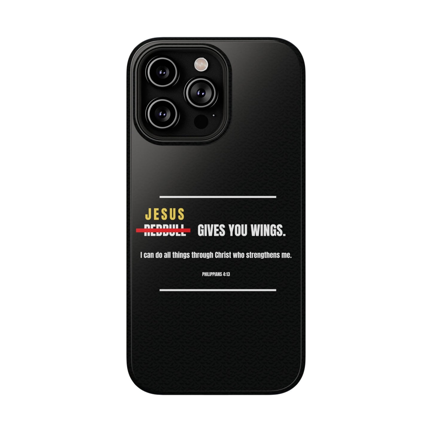 Jesus Gives You Wings Phone Case – Philippians 4:13
