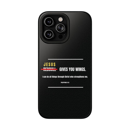 Jesus Gives You Wings Phone Case – Philippians 4:13