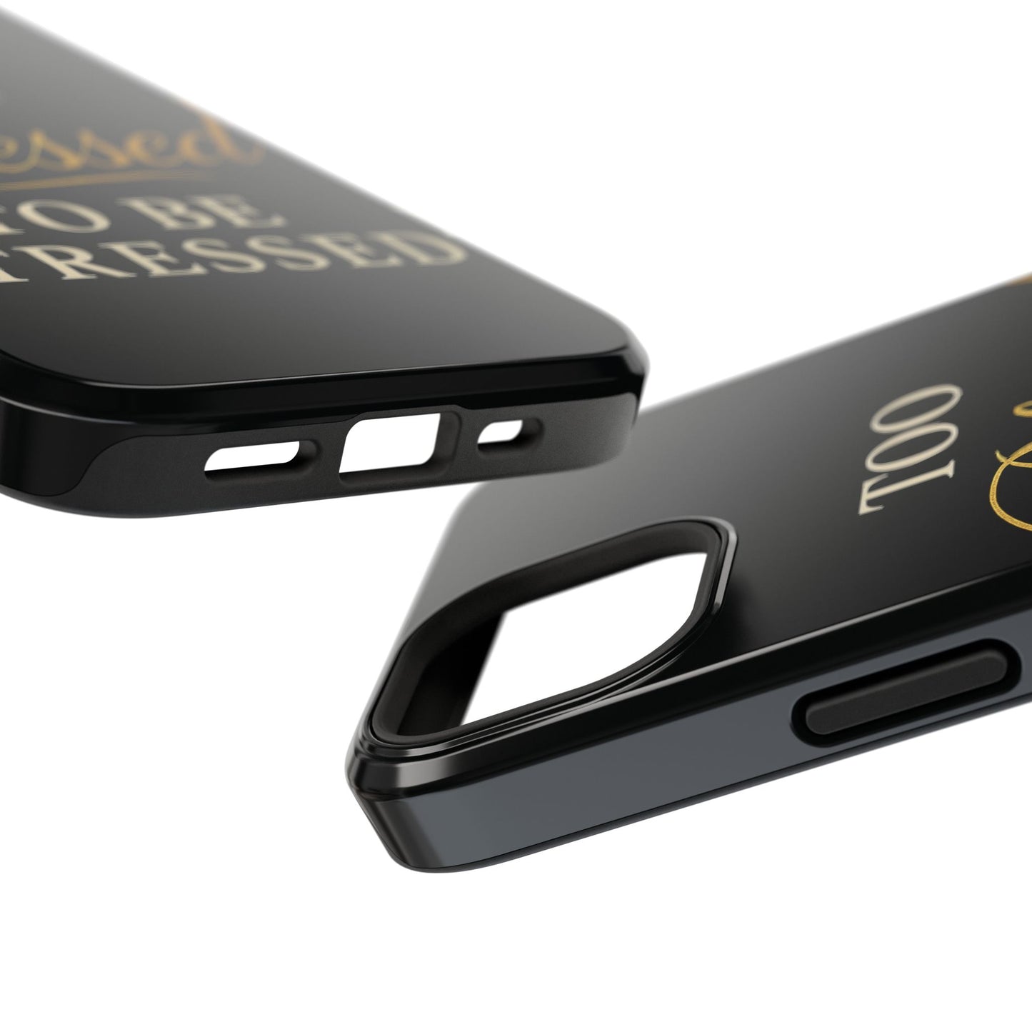 Too Blessed To Be Stressed Phone Case
