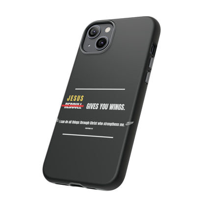 Jesus Gives You Wings Phone Case