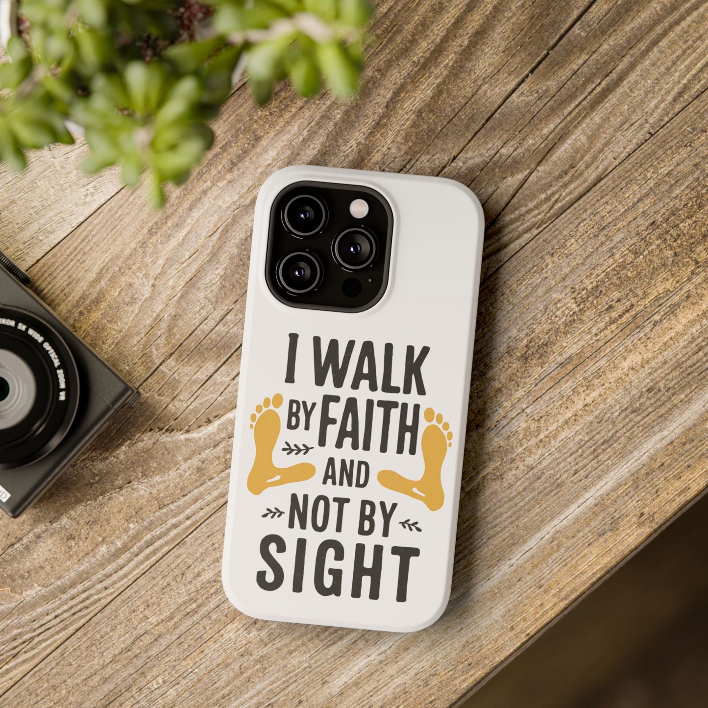 I Walk By Faith And Not By Sight Phone Case - 2 Corinthians 5:7