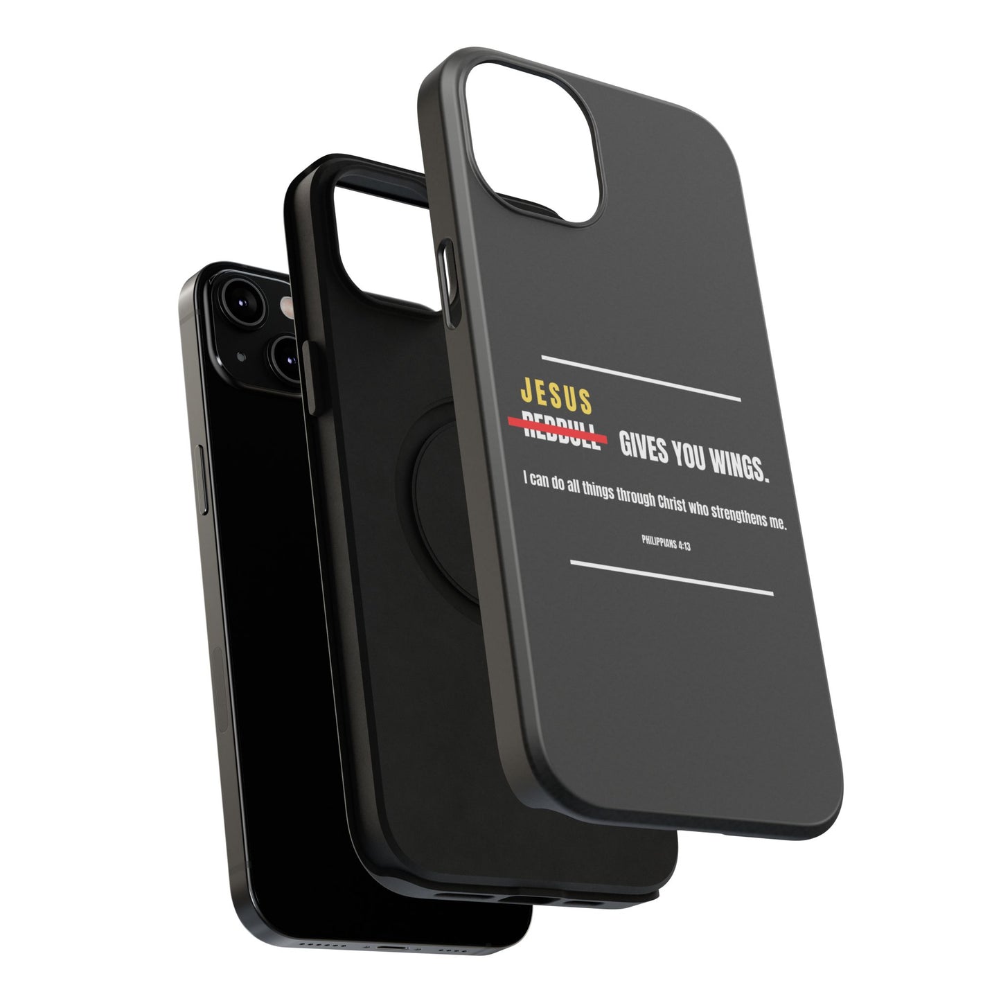 Jesus Gives You Wings Phone Case – Philippians 4:13