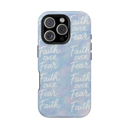 Faith Over Fear Aurora Phone Case
