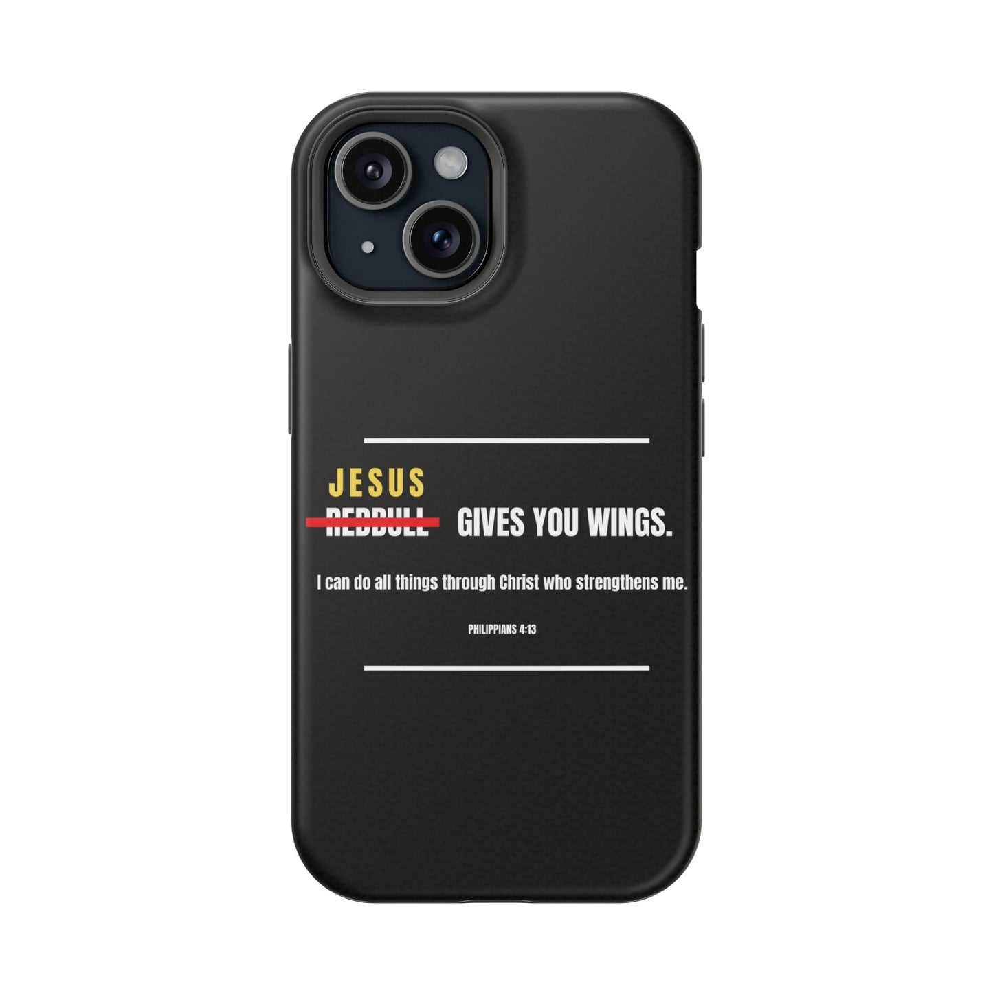 Jesus Gives You Wings Phone Case – Philippians 4:13