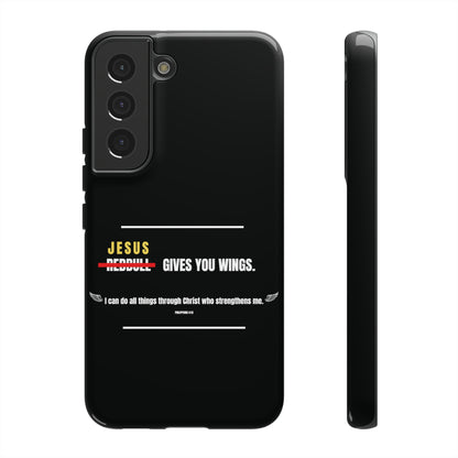 Jesus Gives You Wings Phone Case