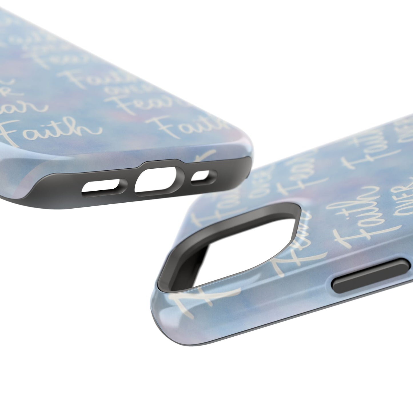 Faith Over Fear Aurora Phone Case
