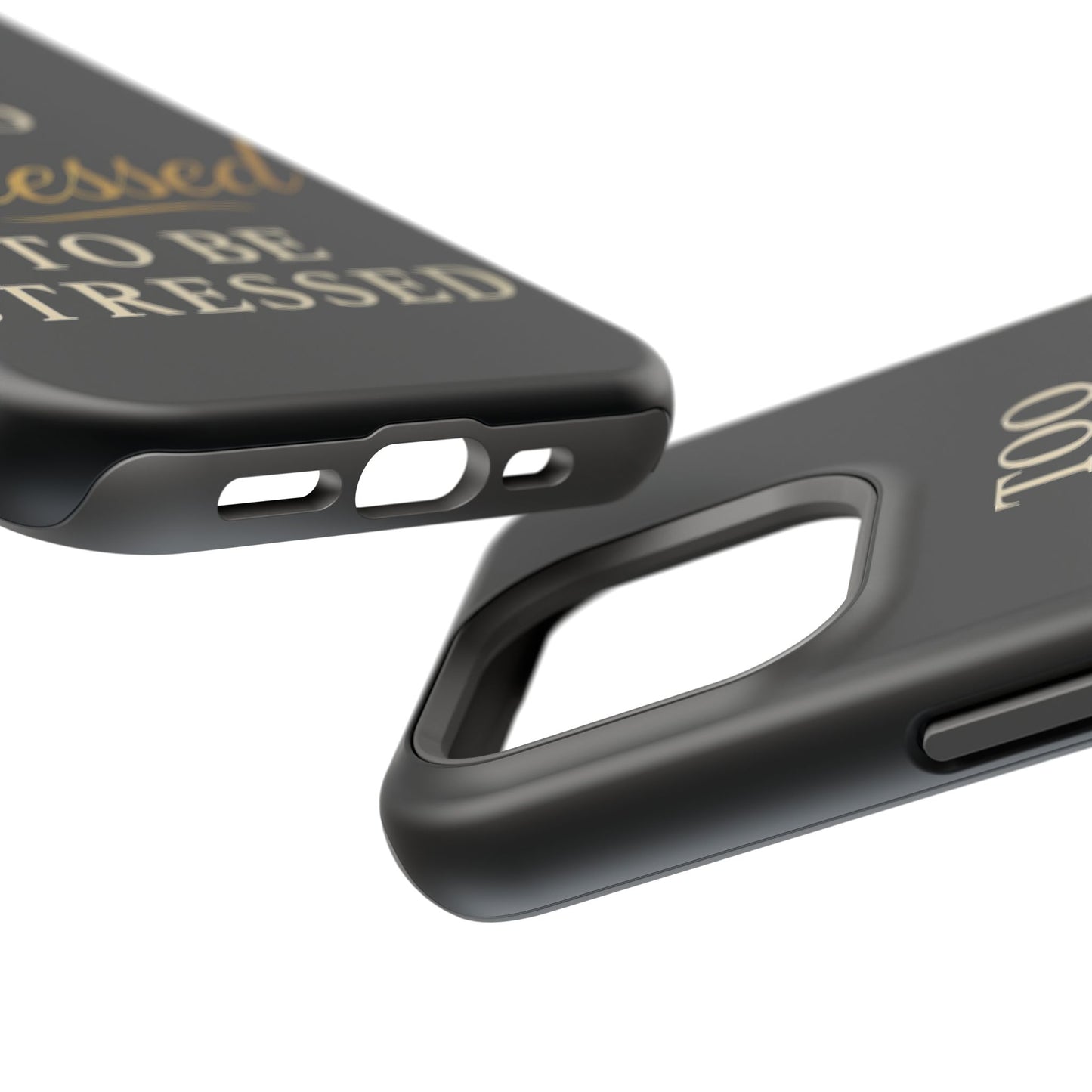 Too Blessed To Be Stressed Phone Case