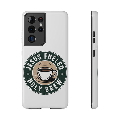 Jesus Fueled Holy Brew Phone Case