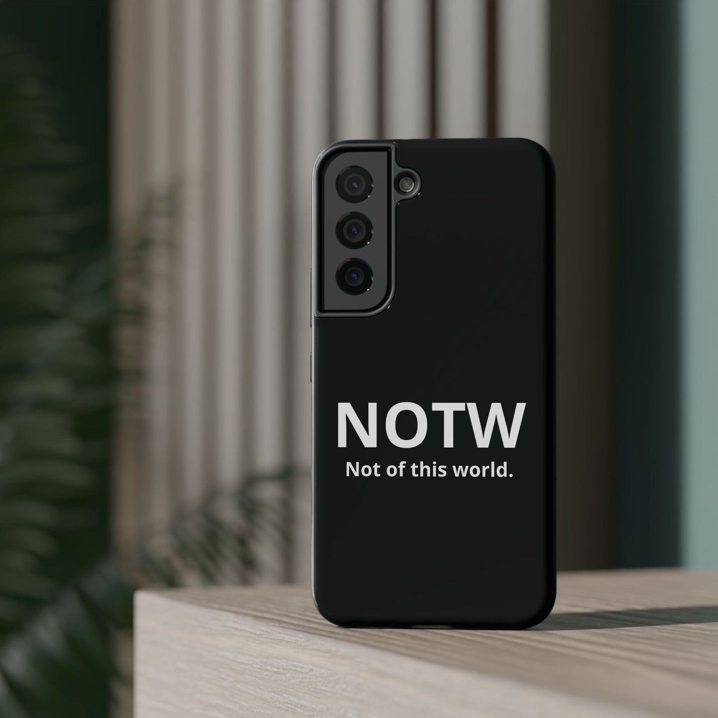 NOTW Not of This World Phone Case - John 17:16