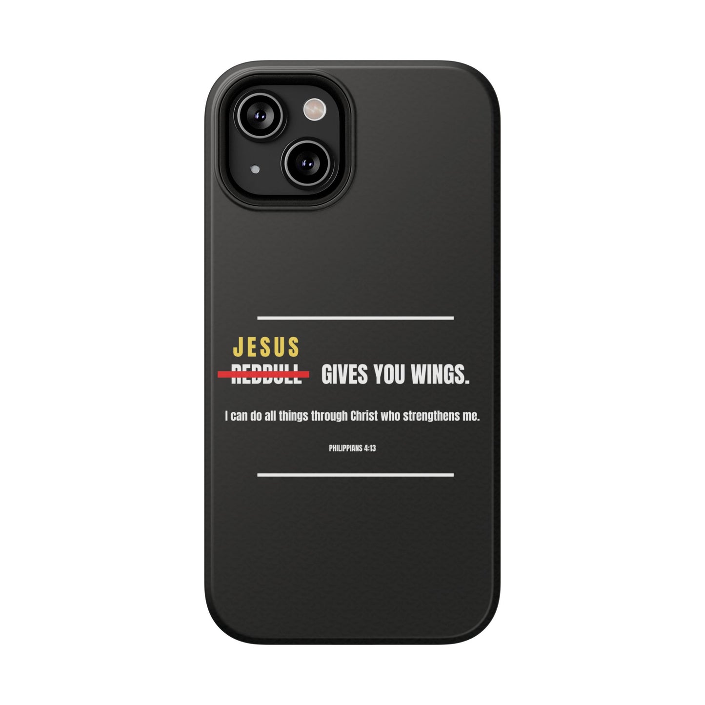 Jesus Gives You Wings Phone Case – Philippians 4:13