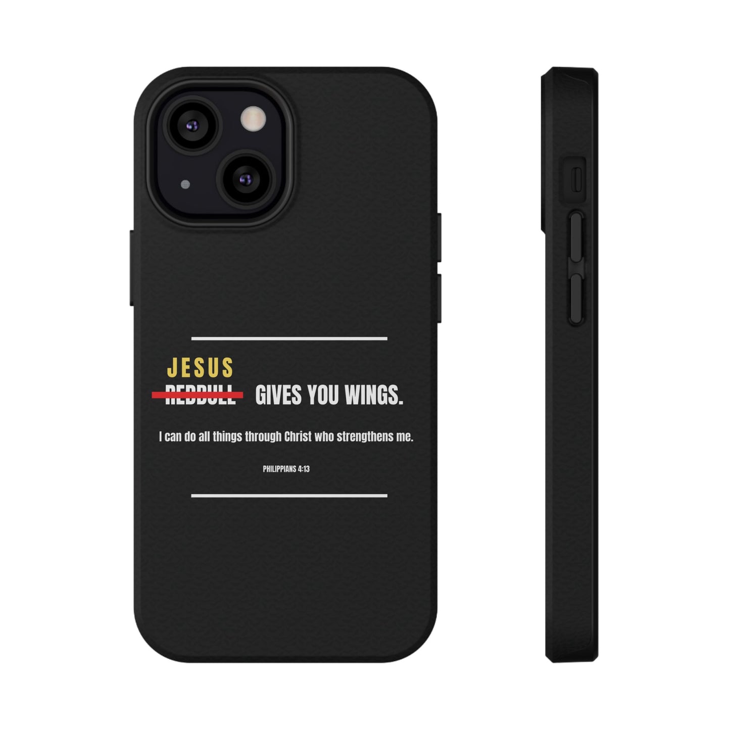 Jesus Gives You Wings Phone Case – Philippians 4:13