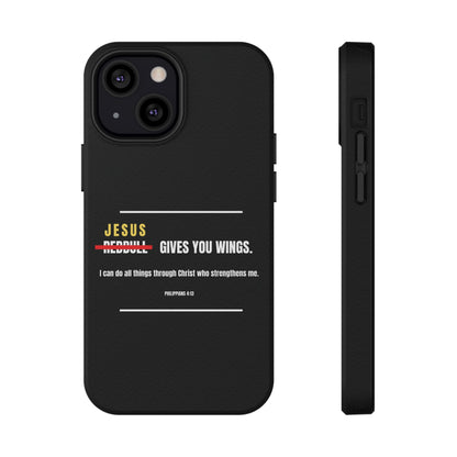 Jesus Gives You Wings Phone Case – Philippians 4:13