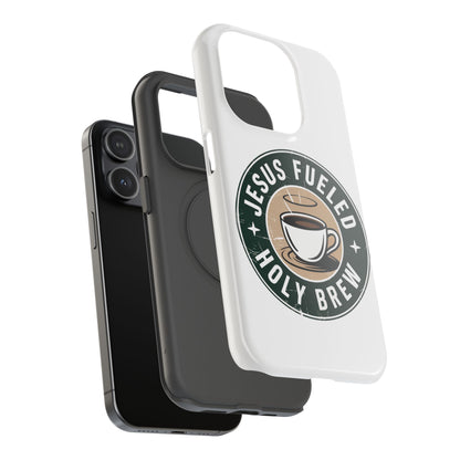 Jesus Fueled Holy Brew Phone Case