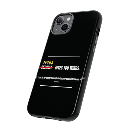 Jesus Gives You Wings Phone Case