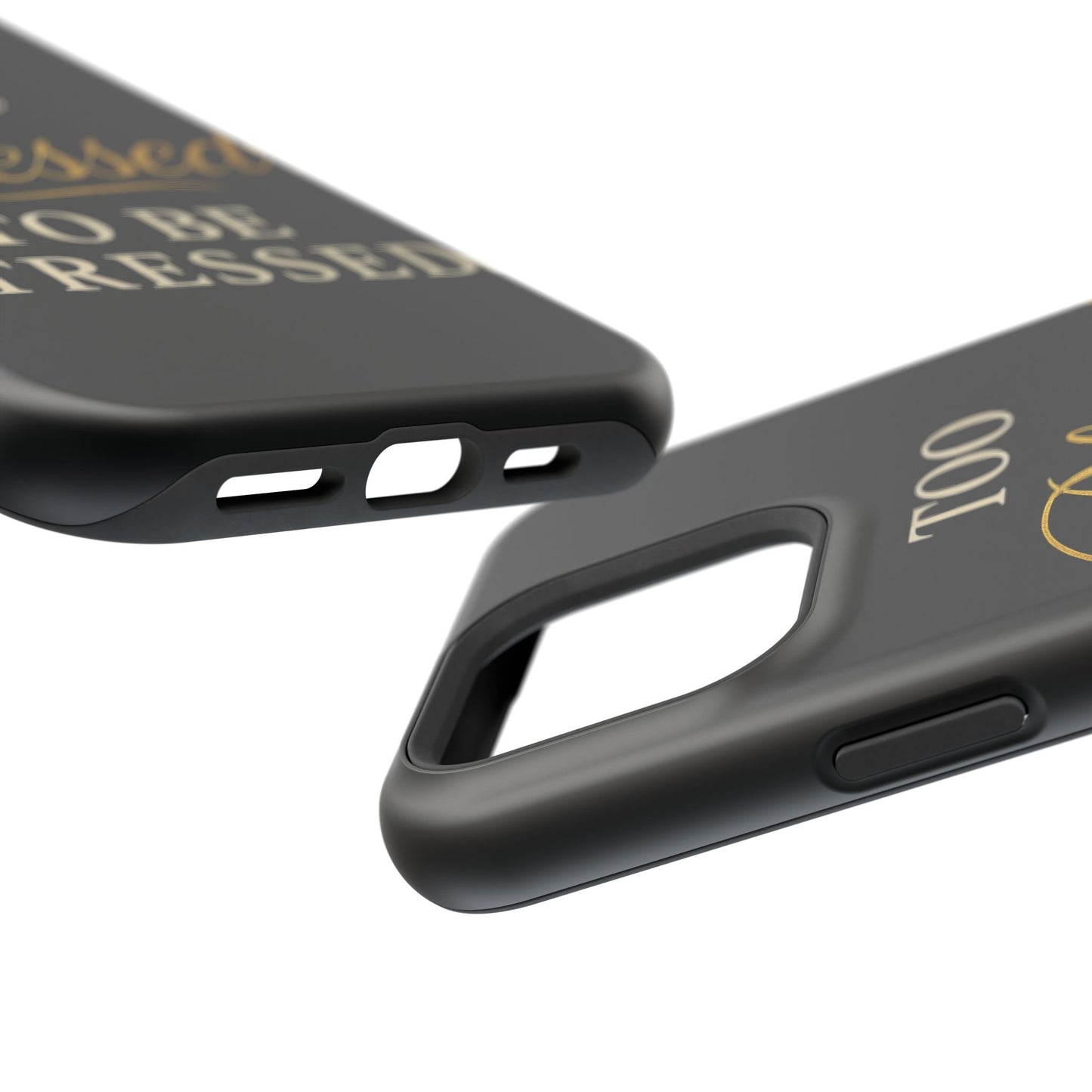 Too Blessed To Be Stressed Phone Case