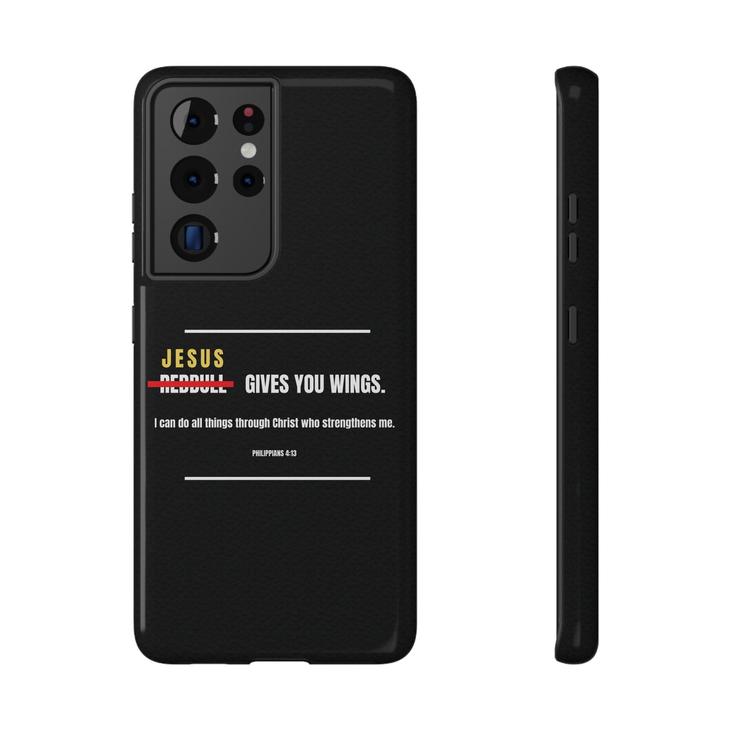 Jesus Gives You Wings Phone Case – Philippians 4:13