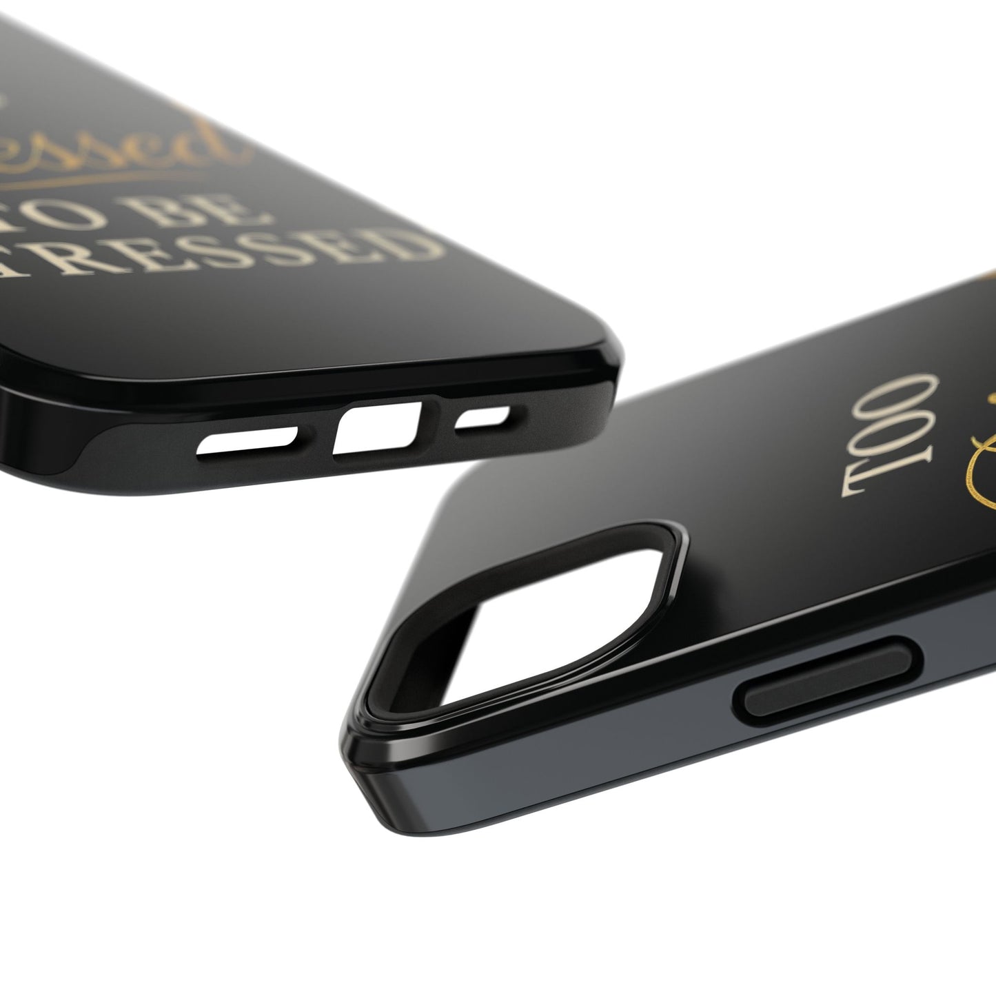 Too Blessed To Be Stressed Phone Case