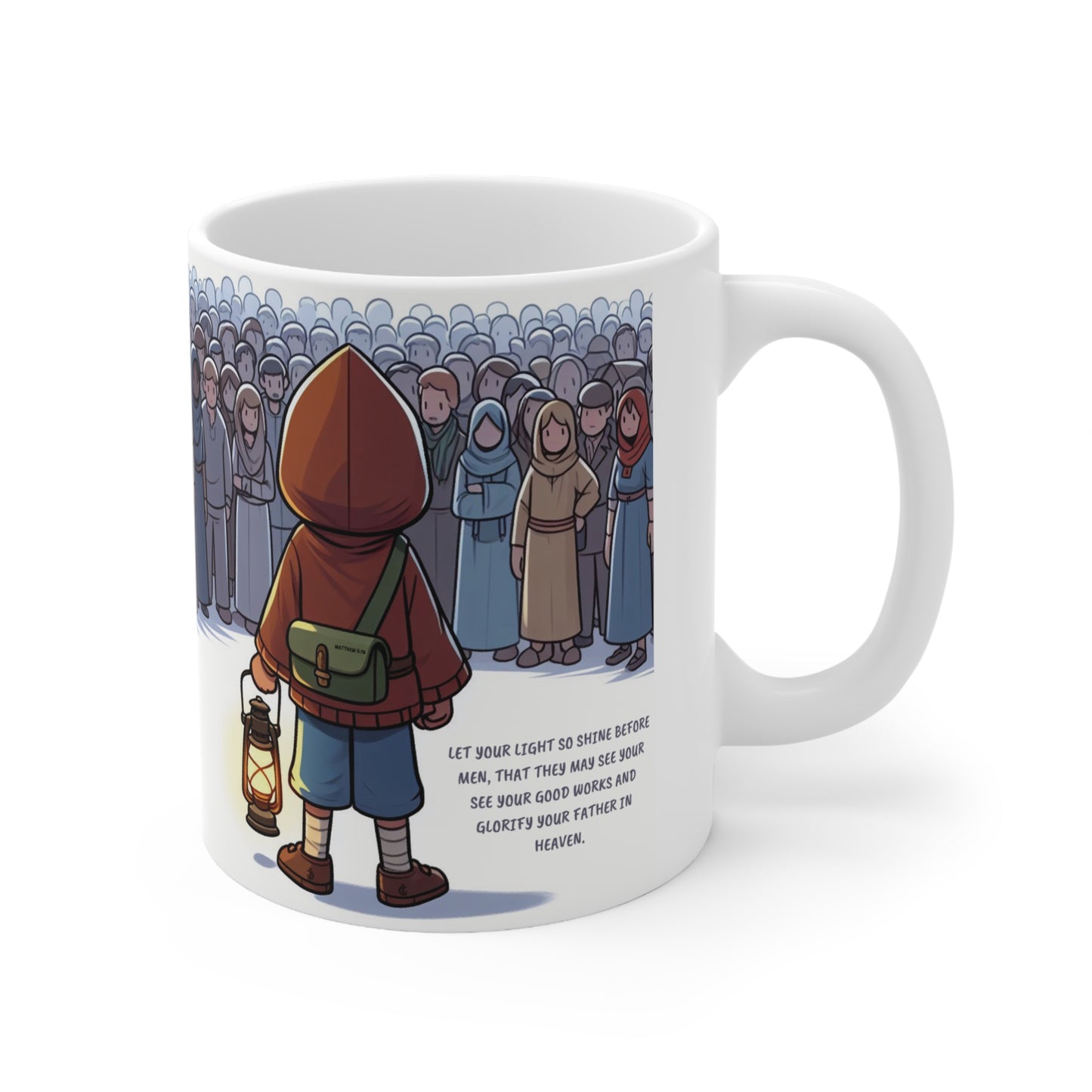 Matthew 5:16 Lantern Mug