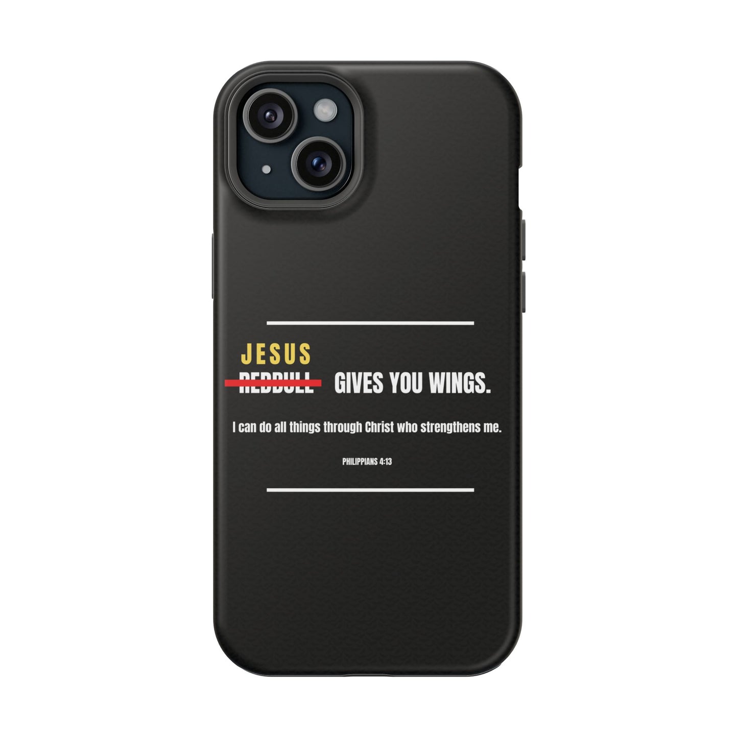 Jesus Gives You Wings Phone Case – Philippians 4:13