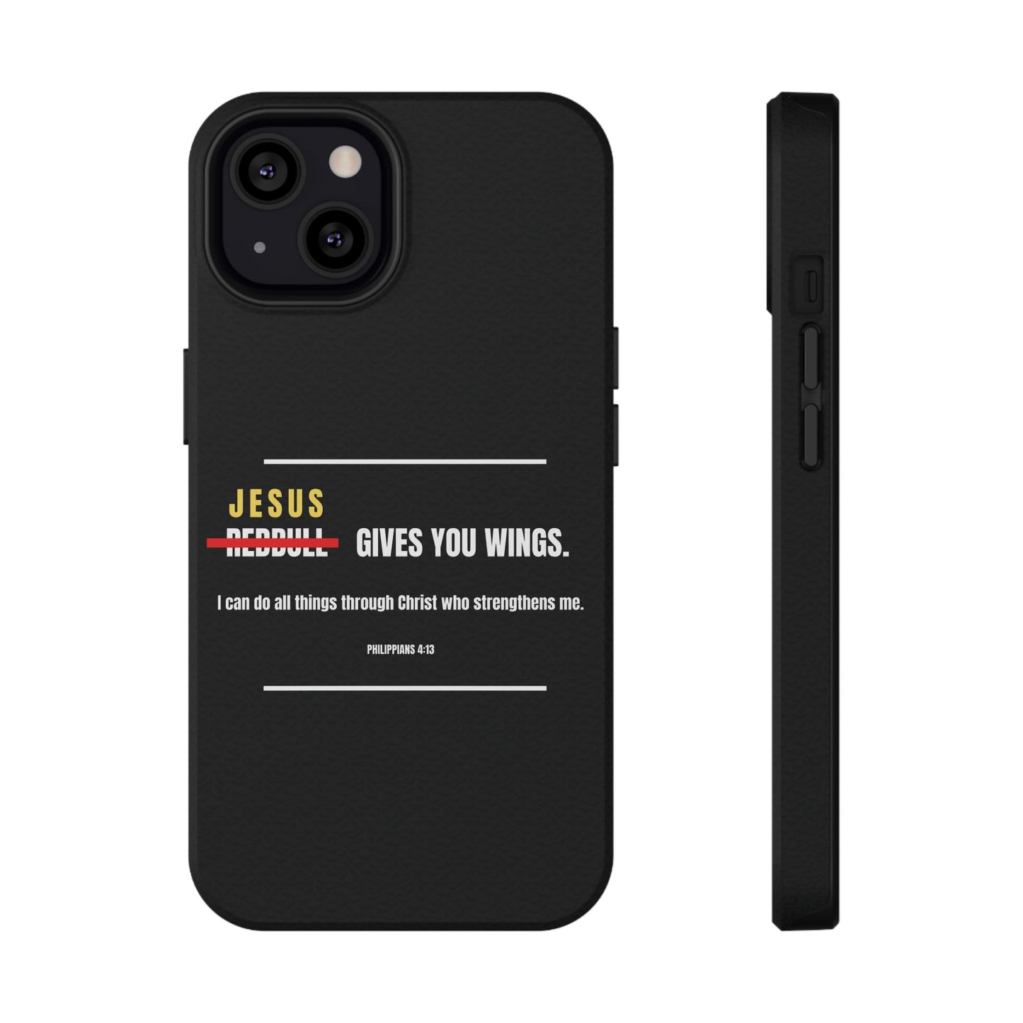 Jesus Gives You Wings Phone Case – Philippians 4:13