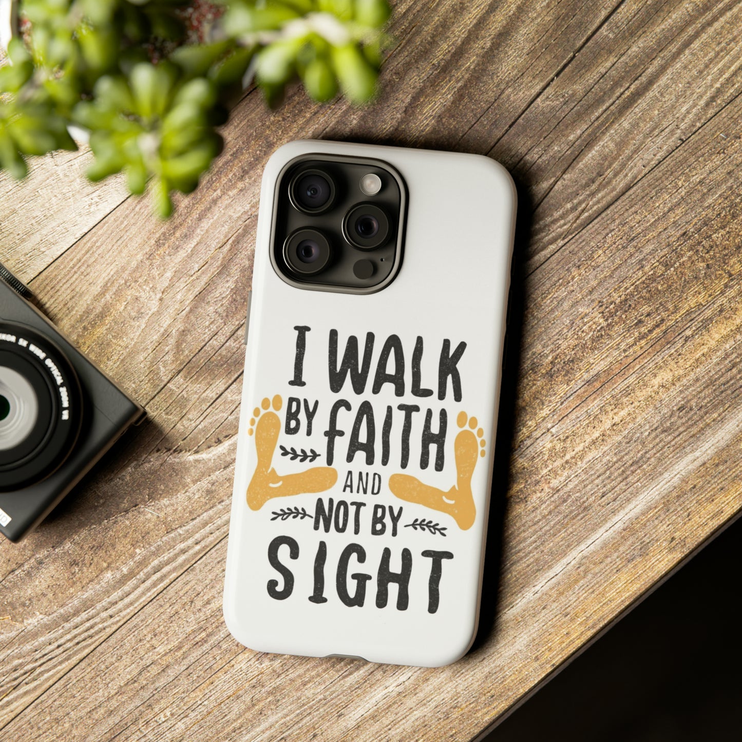 Walk By Faith Phone Case