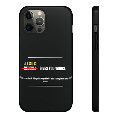 Jesus Gives You Wings Phone Case